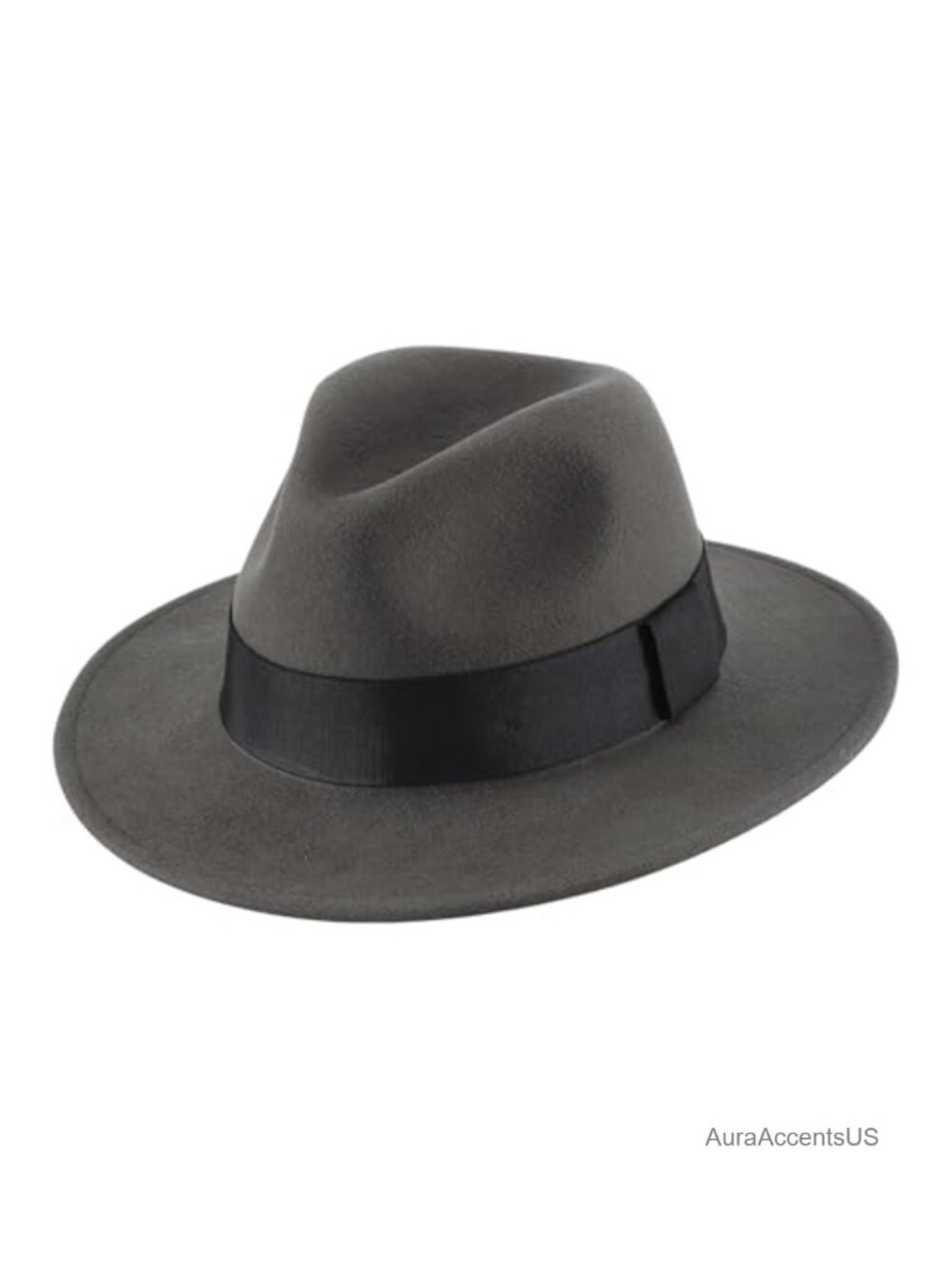 Wool Fedora Hat Wide Brim Panama Sun Protection Adjustable